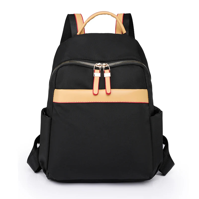 Women's Fashion Trend Backpacks Designer Waterproof Nylon Ladies Leisure Travel Rucksacks Large-capacity Female Light Schoolbags