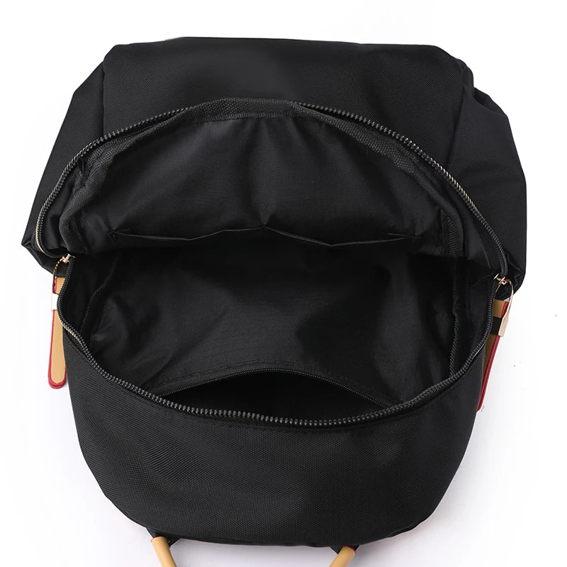 Women's Fashion Trend Backpacks Designer Waterproof Nylon Ladies Leisure Travel Rucksacks Large-capacity Female Light Schoolbags