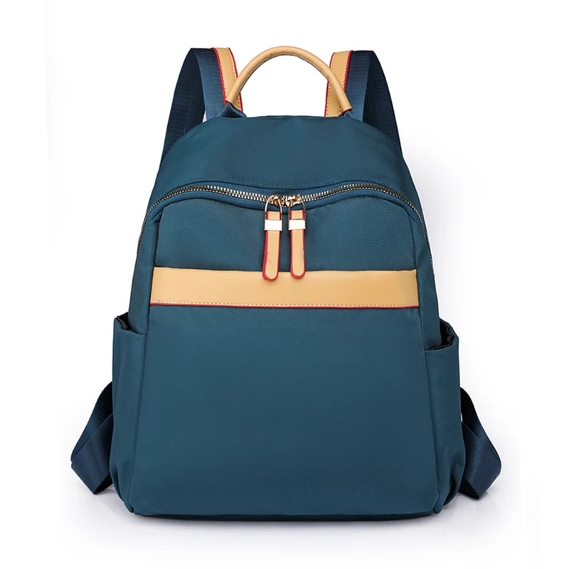 Women's Fashion Trend Backpacks Designer Waterproof Nylon Ladies Leisure Travel Rucksacks Large-capacity Female Light Schoolbags