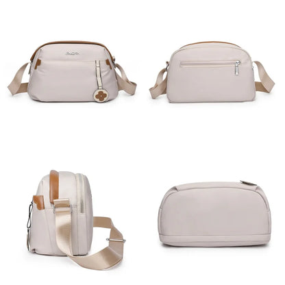 Women's Fashion Trend Crossbody Bag Designer High Quality Waterproof Nylon Ladies Leisure Light Shoulder Bag Female Cosmetic Bag