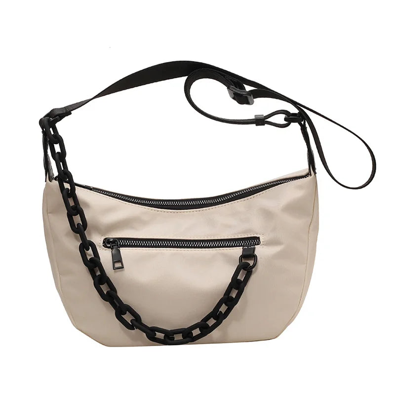 Women's Fashion Trend Crossbody Bags Designer Waterproof Nylon High Quality Ladies Leisure Shoulder Bags Female Light Handbags