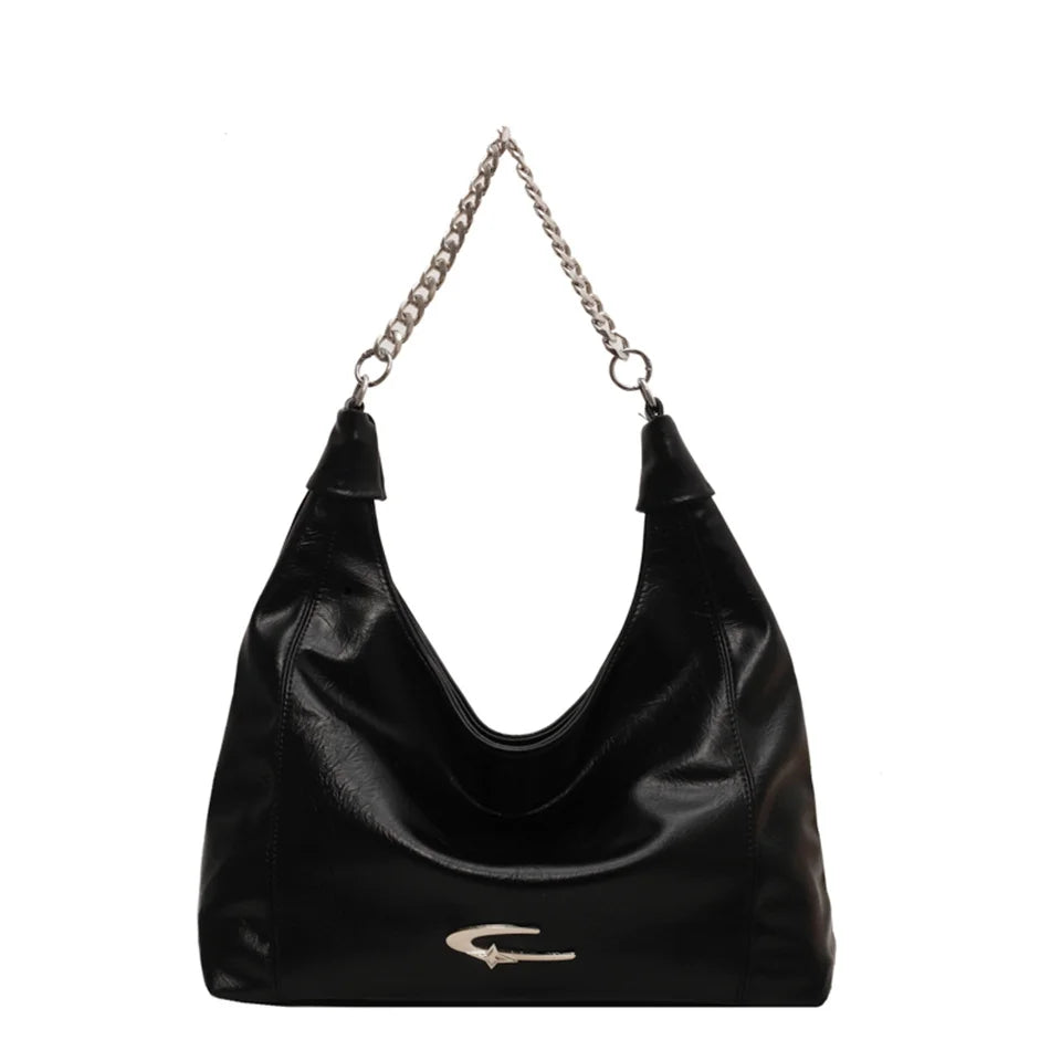 Women's Fashion Versatile PU Shoulder Bags Large-capacity Female Handbags Travel Commute Light Ladies Leisure Crossbody Bags