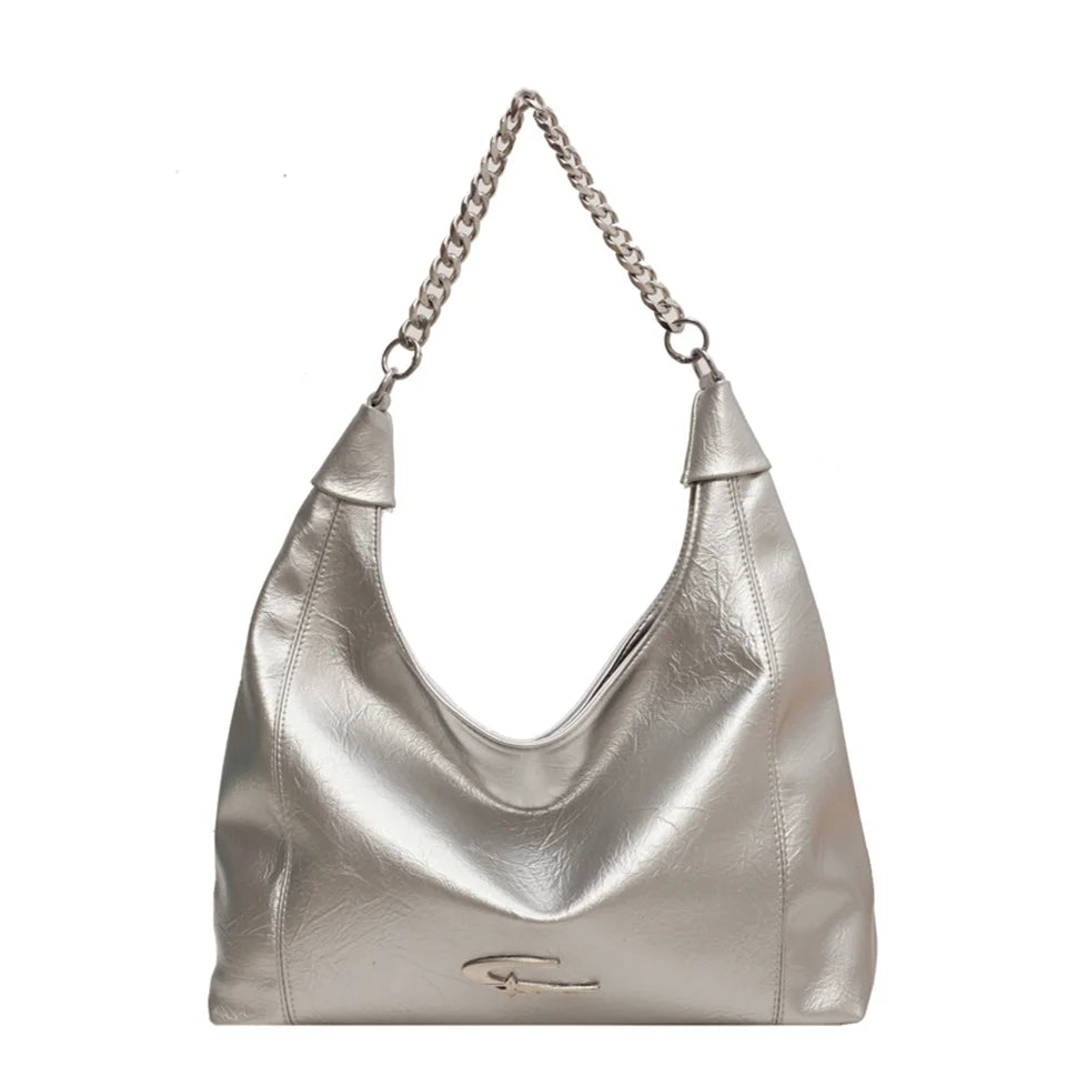 Women's Fashion Versatile PU Shoulder Bags Large-capacity Female Handbags Travel Commute Light Ladies Leisure Crossbody Bags