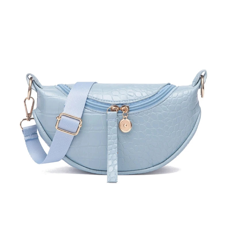 Women's Fashion Waist Bag Chest Pocket Fanny Travel Pouch Shoulder Crossbody Bag