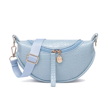 Women's Fashion Waist Bag Chest Pocket Fanny Travel Pouch Shoulder Crossbody Bag
