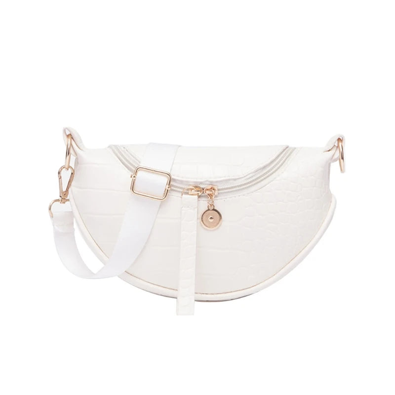 Women's Fashion Waist Bag Chest Pocket Fanny Travel Pouch Shoulder Crossbody Bag