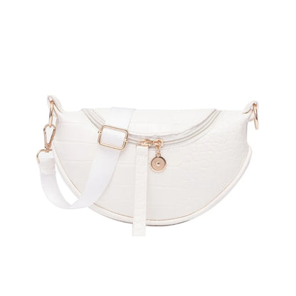 Women's Fashion Waist Bag Chest Pocket Fanny Travel Pouch Shoulder Crossbody Bag