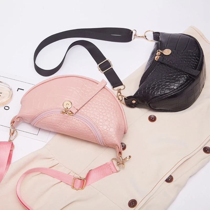 Women's Fashion Waist Bag Chest Pocket Fanny Travel Pouch Shoulder Crossbody Bag
