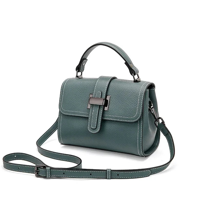 Women's Genuine 2024 Summer Female Designer Luxury s Messenger s Cow Leather Single Shoulder Bag Versatile