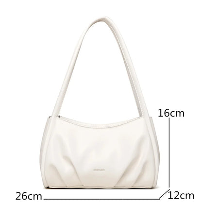 Women's Genuine Leather Bag High Quality Soft Cow Leather Shoulder Crossbody Bags For Women 2022 Luxury Brand Female Handbag Sac