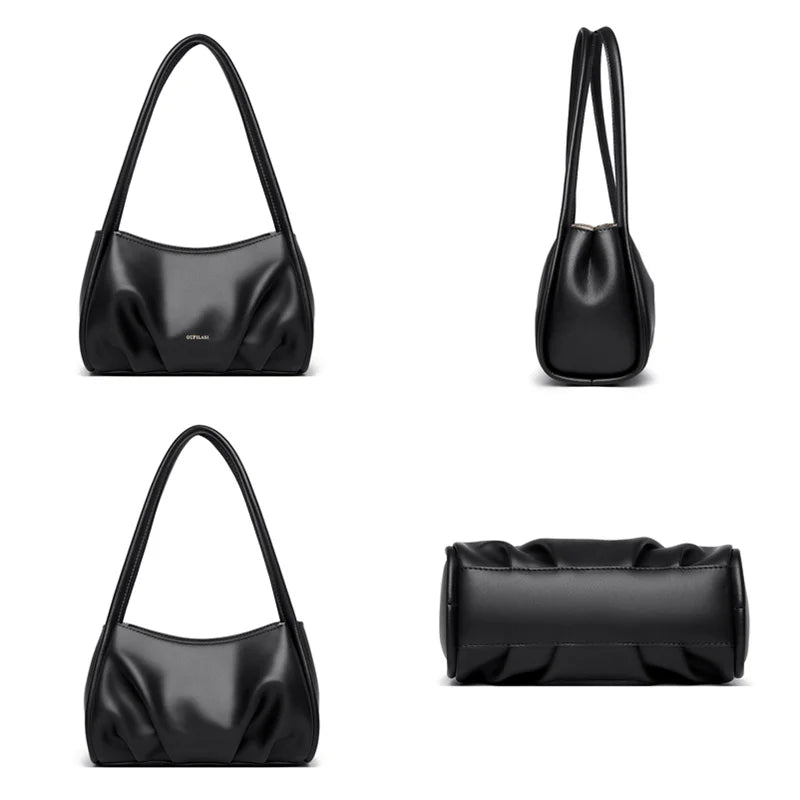 Women's Genuine Leather Bag High Quality Soft Cow Leather Shoulder Crossbody Bags For Women 2022 Luxury Brand Female Handbag Sac