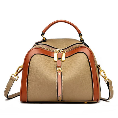 Women's Genuine Leather Bag High Quality Soft Cowhide Shoulder Bags Fashion Tassel Female Messenger Bags 2022 Handbags for Women