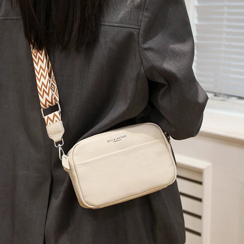Women's Genuine Leather Handbag Luxury Designer Shoulder Crossbody Bag for Women High Quality Purses and Handbags Female Bag Sac