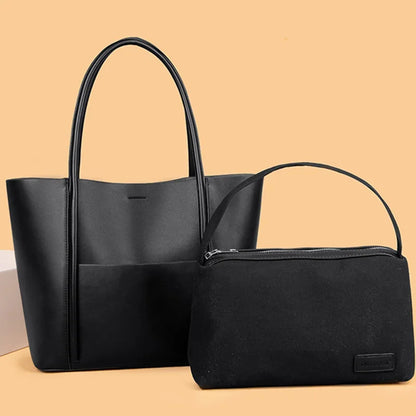 Women's Genuine Leather Handbag Vintage Cow Leather Shoulder Crossbody Bags For Women Large Capacity Simple Ladies Messenger Bag