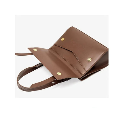 Women's Genuine Leather Shoulder 2024 New Spring Fashion Minority Prevail Popular Totbao Messenger Bag Ladies Handbag