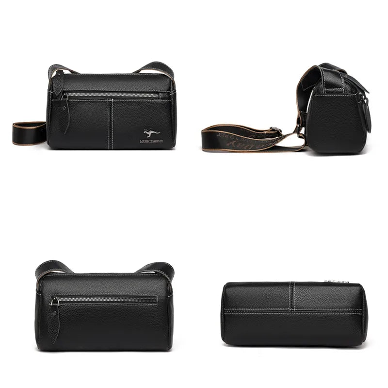 Women's Genuine Leather Shoulder Crossbody Bag Luxury Cowhide Tote Sac Female Handbag 2023 Soft Cowhide Messenger Bag for Women