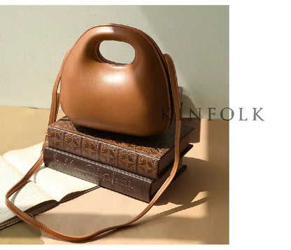 Women's Handbag Ins Egg Street Fashion Small Round High-end Shell Crossbody Versatile Design Shoulder Bag