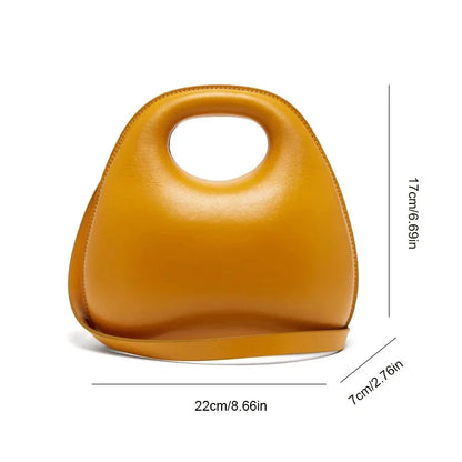 Women's Handbag Ins Egg Street Fashion Small Round High-end Shell Crossbody Versatile Design Shoulder Bag
