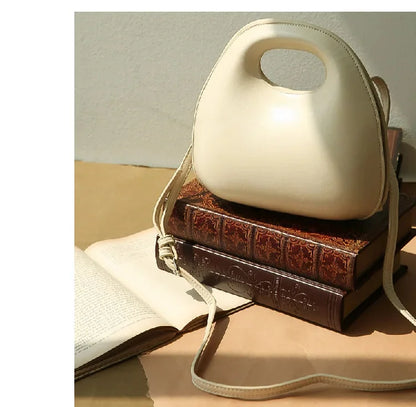 Women's Handbag Ins Egg Street Fashion Small Round High-end Shell Crossbody Versatile Design Shoulder Bag