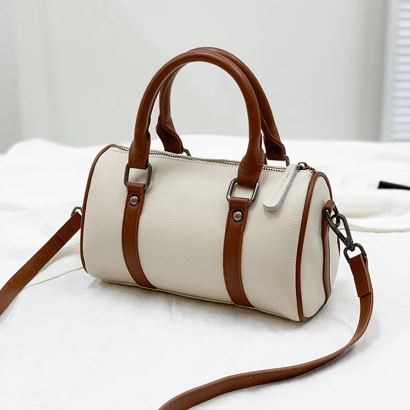 Women's Handbags Designer Cowhide Bag Luxury Large Capacity Female Shoulder Messenger Bag 2023 New Genuine Leather Bag for Women