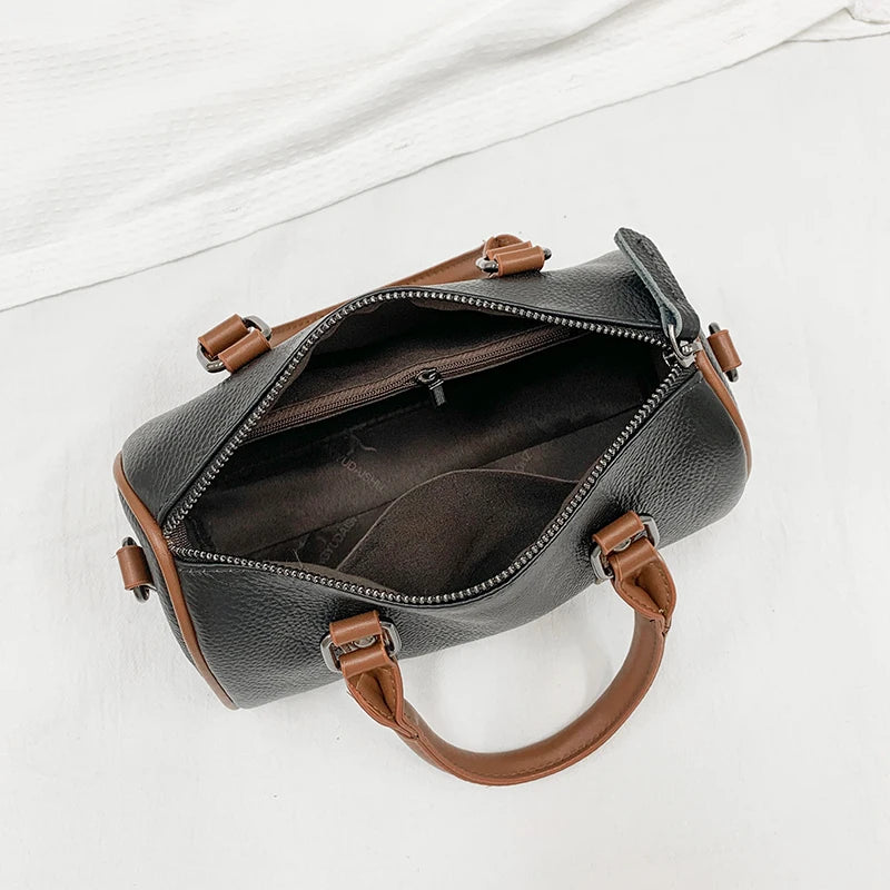 Women's Handbags Designer Cowhide Bag Luxury Large Capacity Female Shoulder Messenger Bag 2023 New Genuine Leather Bag for Women