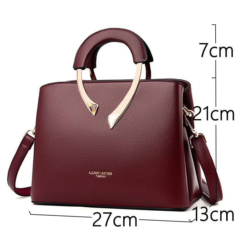 Women's Handbags Trend 2023 Designer Ladies Hand Bags High-Capacity Leather Shoulder Bags Luxury Handbag Tote Sac a Mains Femme