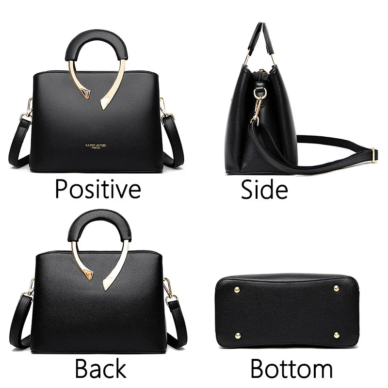 Women's Handbags Trend 2023 Designer Ladies Hand Bags High-Capacity Leather Shoulder Bags Luxury Handbag Tote Sac a Mains Femme