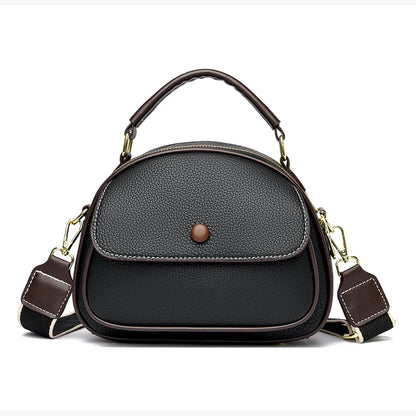 Women's High Quality Leather Shoulder Crossbody Bag Fashion Small Tote Sac Luxury Ladies Handbag 2023 Trend Female Messenger Bag