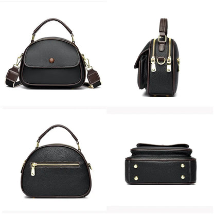 Women's High Quality Leather Shoulder Crossbody Bag Fashion Small Tote Sac Luxury Ladies Handbag 2023 Trend Female Messenger Bag
