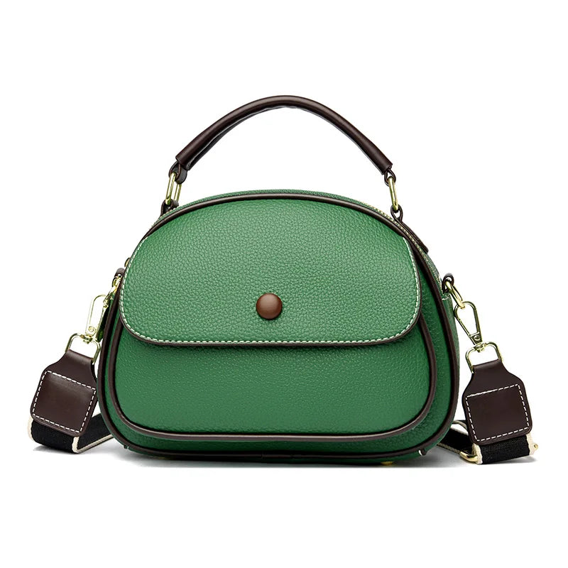 Women's High Quality Leather Shoulder Crossbody Bag Fashion Small Tote Sac Luxury Ladies Handbag 2023 Trend Female Messenger Bag