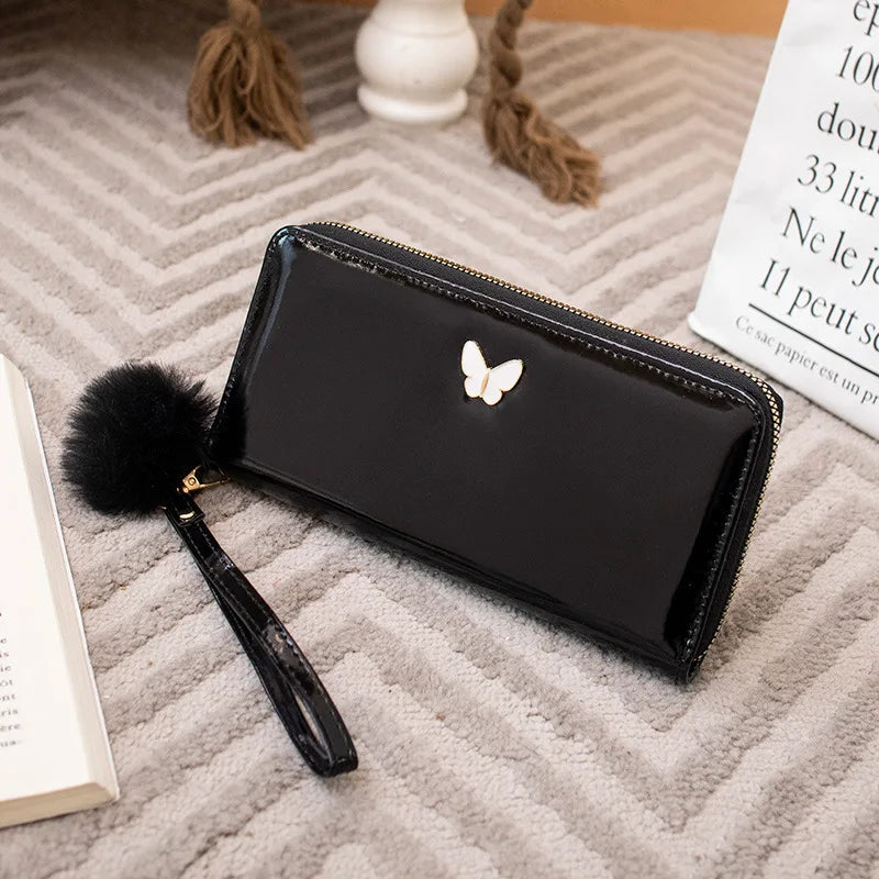 Women's Leather Wallet Woman Luxury Long Wallets Fashion Women Purses Money Bags Handbags Womens Purse Cards Holder
