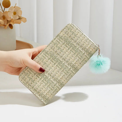 Women's Leather Wallet Woman Luxury Long Wallets Fashion Women Purses Money Bags Handbags Womens Purse Cards Holder