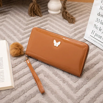 Women's Leather Wallet Woman Luxury Long Wallets Fashion Women Purses Money Bags Handbags Womens Purse Cards Holder