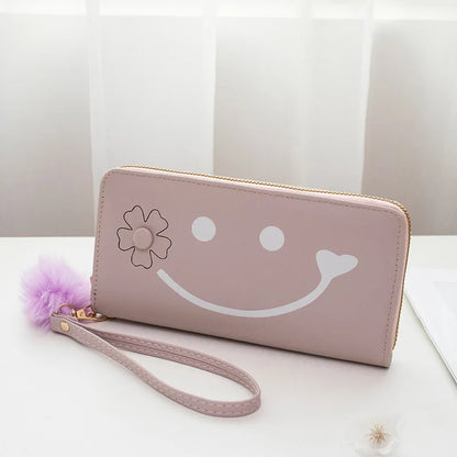 Women's Leather Wallet Woman Luxury Long Wallets Fashion Women Purses Money Bags Handbags Womens Purse Cards Holder