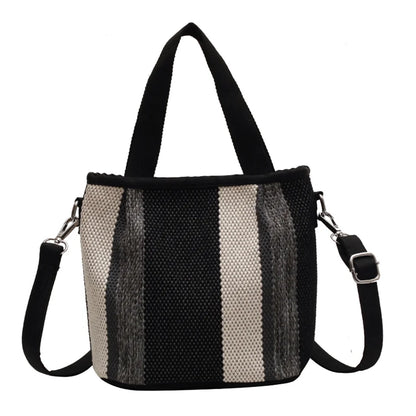 Women's Leisure Canvas Crossbody Bags Female Tote Bags Designer Light Soft Large-capacity Ladies Fashion Versatile Shoulder Bags
