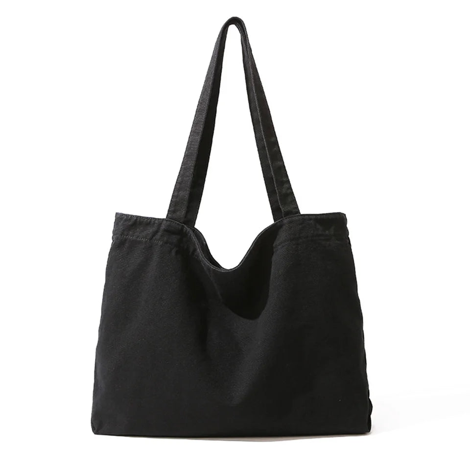 Women's Leisure Canvas Shoulder Bags Retro Large-capacity Handbags Designer High Quality Fashion Female Versatile Crossbody Bags