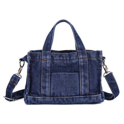 Women's Leisure Denim Crossbody Bags Large-capacity Ladies Fashion Handbags Designer High Quality Female Light Shoulder Bags