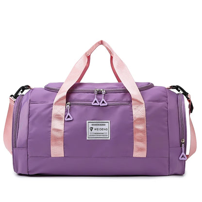 Women's Leisure Fitness Travel Bags High Quality Female Shoulder Bags Waterproof Oxford Large-capacity Ladies Crossbody Bags
