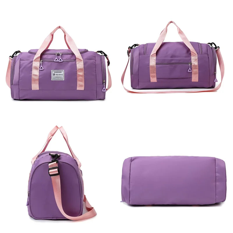 Women's Leisure Fitness Travel Bags High Quality Female Shoulder Bags Waterproof Oxford Large-capacity Ladies Crossbody Bags