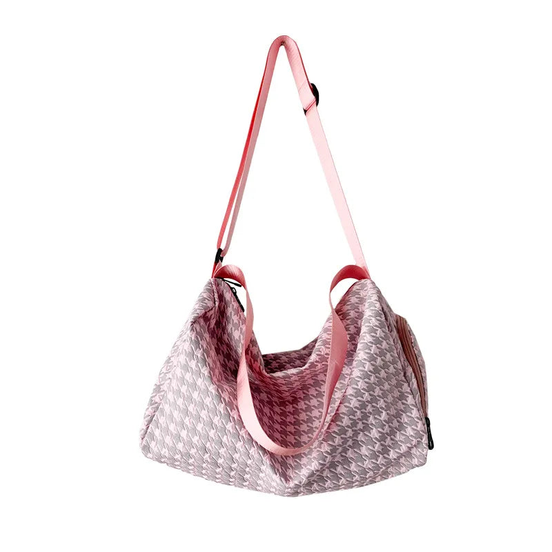 Women's Leisure Fitness Travel Bags Large-capacity Female Fashion Crossbody Bags Designer Waterproof Nylon Ladies Shoulder Bags