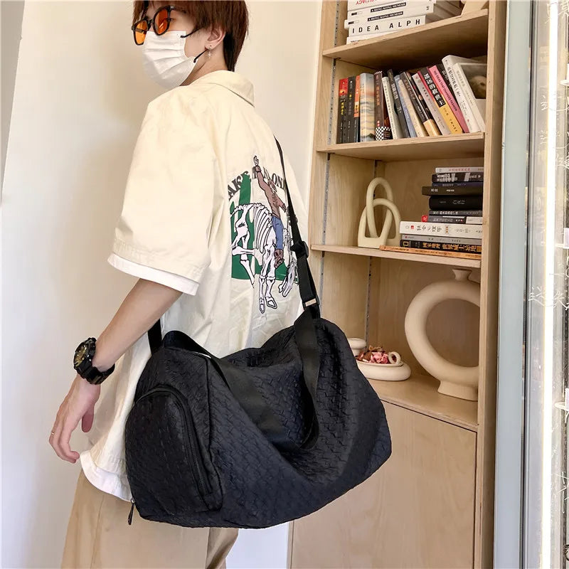 Women's Leisure Fitness Travel Bags Large-capacity Female Fashion Crossbody Bags Designer Waterproof Nylon Ladies Shoulder Bags