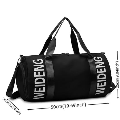Women's Leisure Fitness Travel Handbag Waterproof Oxford Ladies Crossbody Bag Designer Large-capacity Female Trend Shoulder Bags