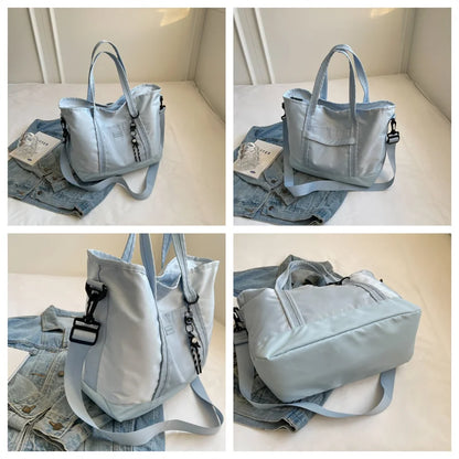 Women's Leisure Shoulder Bags Designer Waterproof Oxford Large-capacity Ladies Crossbody Bags Female Fashion Travel Luggage Bags