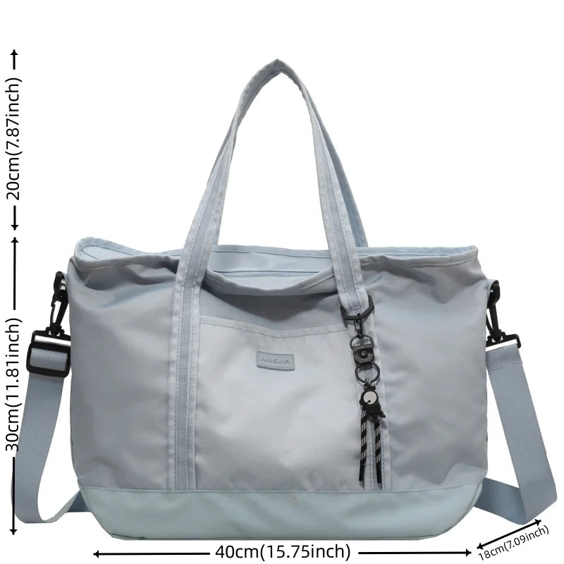 Women's Leisure Shoulder Bags Designer Waterproof Oxford Large-capacity Ladies Crossbody Bags Female Fashion Travel Luggage Bags