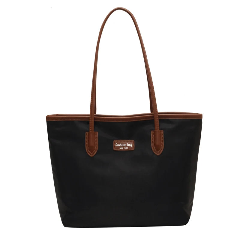 Women's Leisure Shoulder Bags High Quality Waterproof Oxford Female Fashion Handbags Designer Large-capacity Ladies Shopping Bag