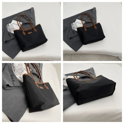 Women's Leisure Shoulder Bags High Quality Waterproof Oxford Female Fashion Handbags Designer Large-capacity Ladies Shopping Bag