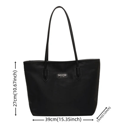 Women's Leisure Shoulder Bags High Quality Waterproof Oxford Female Fashion Handbags Designer Large-capacity Ladies Shopping Bag