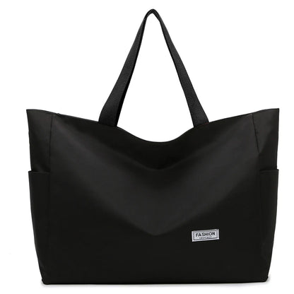 Women's Leisure Shoulder Bags Waterproof Oxford Ladies Fashion Fitness Travel Bags Designer Large-capacity Female Light Handbags