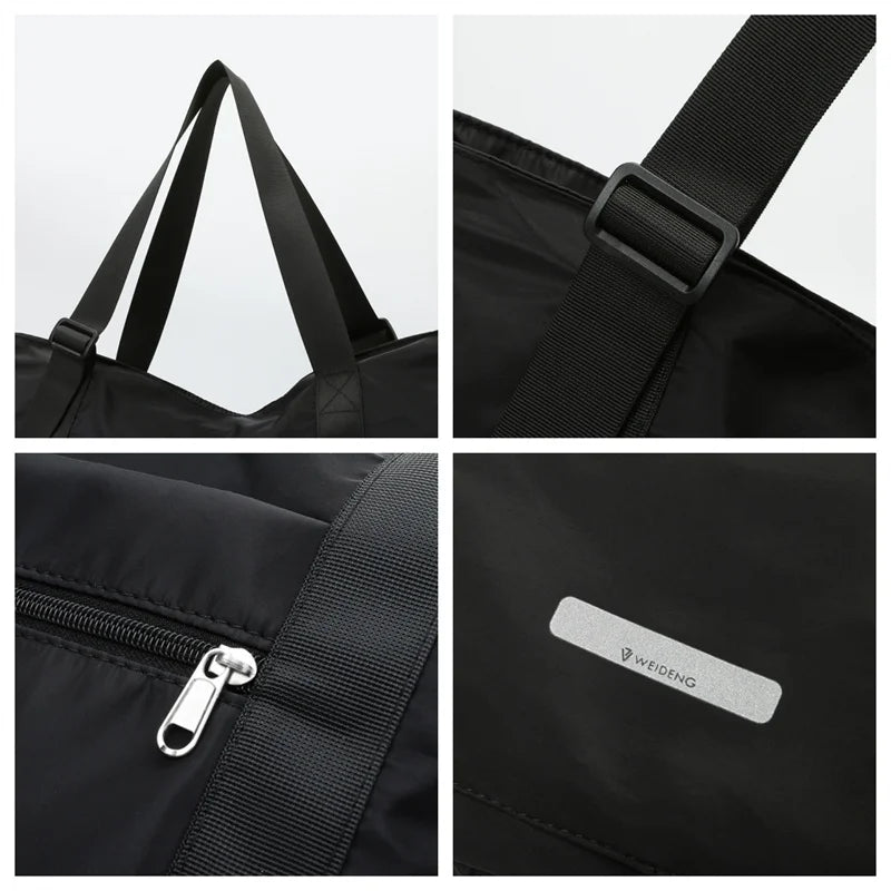 Women's Leisure Sports Travel Bags Large-capacity Female Trend Handbags Designer Waterproof Oxford Ladies Fashion Shoulder Bags