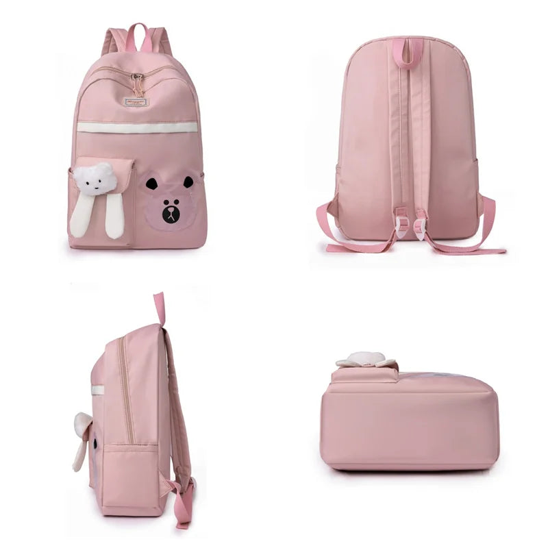 Women's Leisure Travel Knapsack Waterproof Nylon Large-capacity Female Fashion Student School Bag Designer High Quality Backpack